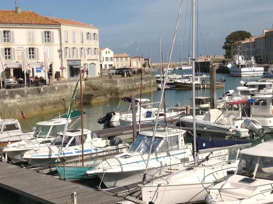 Eole, Idealement Situe Sur Le Port De St Martin De Re Saint-Martin-de-Ré Dış mekan fotoğraf